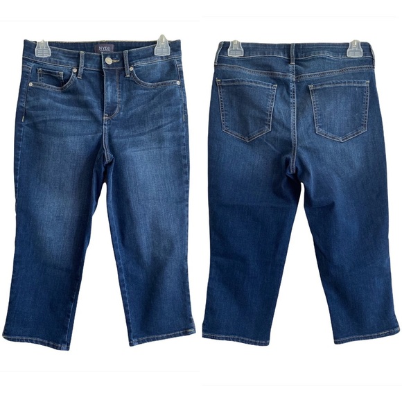 •NYDJ• Denim Cool Embrace Crop Jeans - Picture 2 of 12
